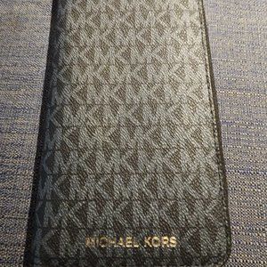 Michael Kors Cooper Tech Zip Around Long Wallet